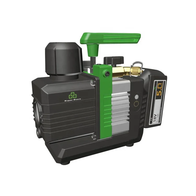 Новое поступление 2-х стадийной 4.5CFM мини электрический 18v вакуумный насос для мини-кондиционер (сплит-система) системные аксессуары