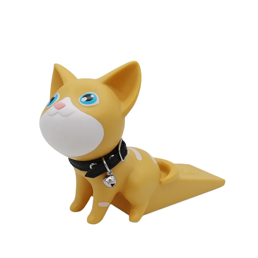Popular Lifelike Door Stop Cute Animal Rubber Security Door Stopper Door Holder Doorstopper