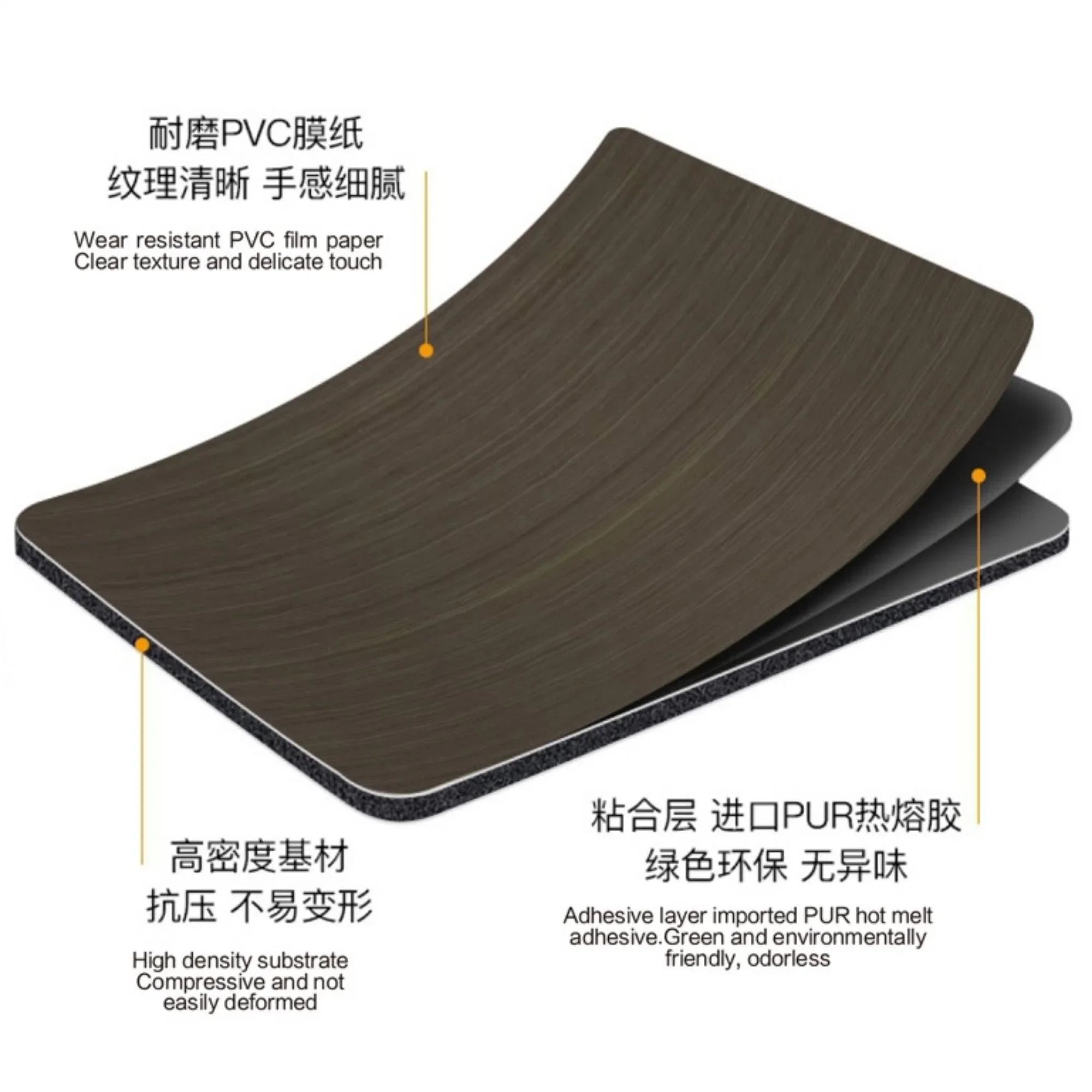 Hot Selling Bamboo Charcoal Wood Veneer 3D Wood WPC Wall Panel Bamboo Charcoal Board