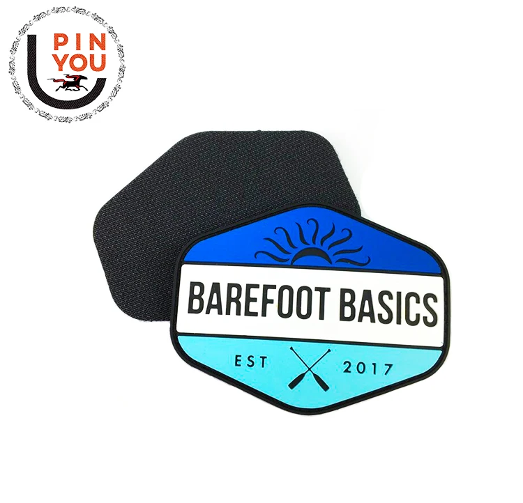 Blank Patches Low Price Direct Factory  Wholesale blank Badge with  Hook And Loop back for Sublimation patches