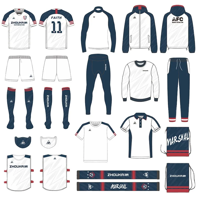 Sports Quick Drying Jersey Football Shirt Cheap Soccer Uniforms Custom Men Soccer Jersey Set