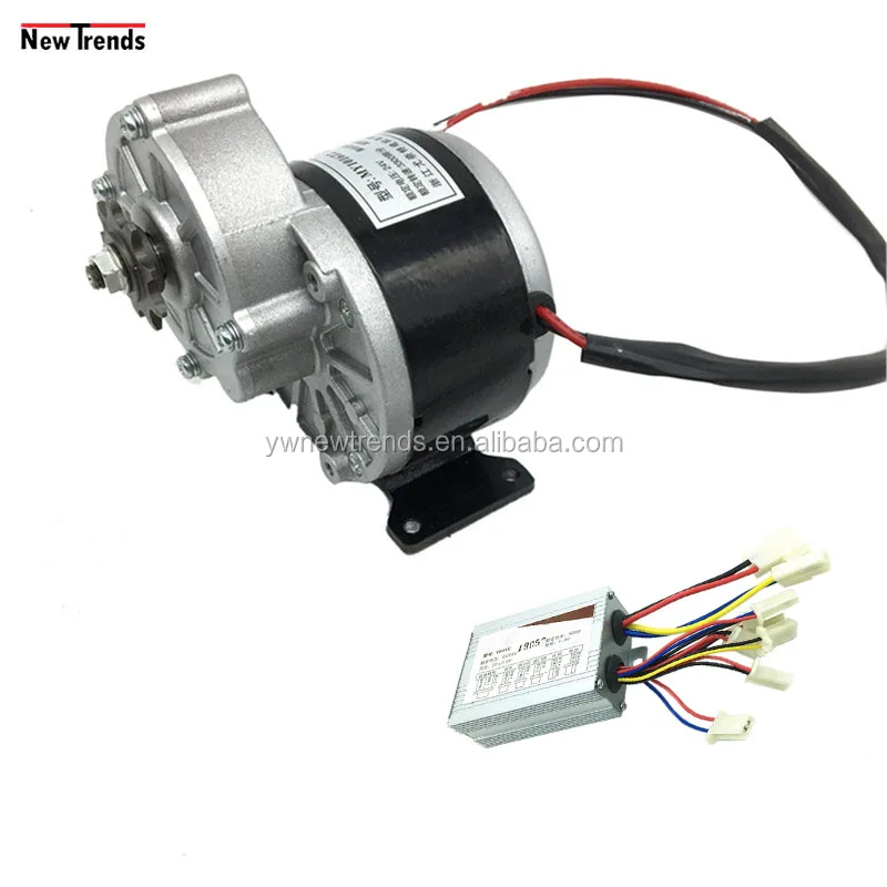 E-bike E-Scooter  MY1016Z3 24V 36V 350W Brushed DC Motor Kit with Controller