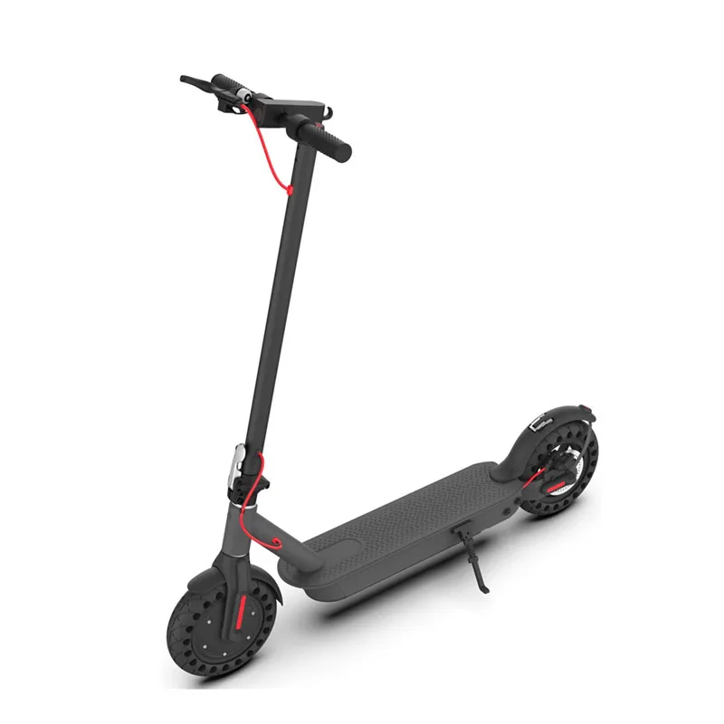 New10 inch solid tire 40KM long range 30KM/H high speed 350W powerful folding adult affordable electric scooter