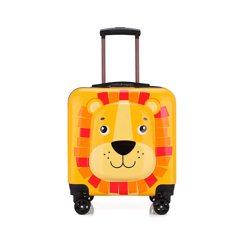 18 inch cartoon Travelling kids cute kids luggage sets ABS Trolley Luggage Bags valise de voyage Suitcase Luggage