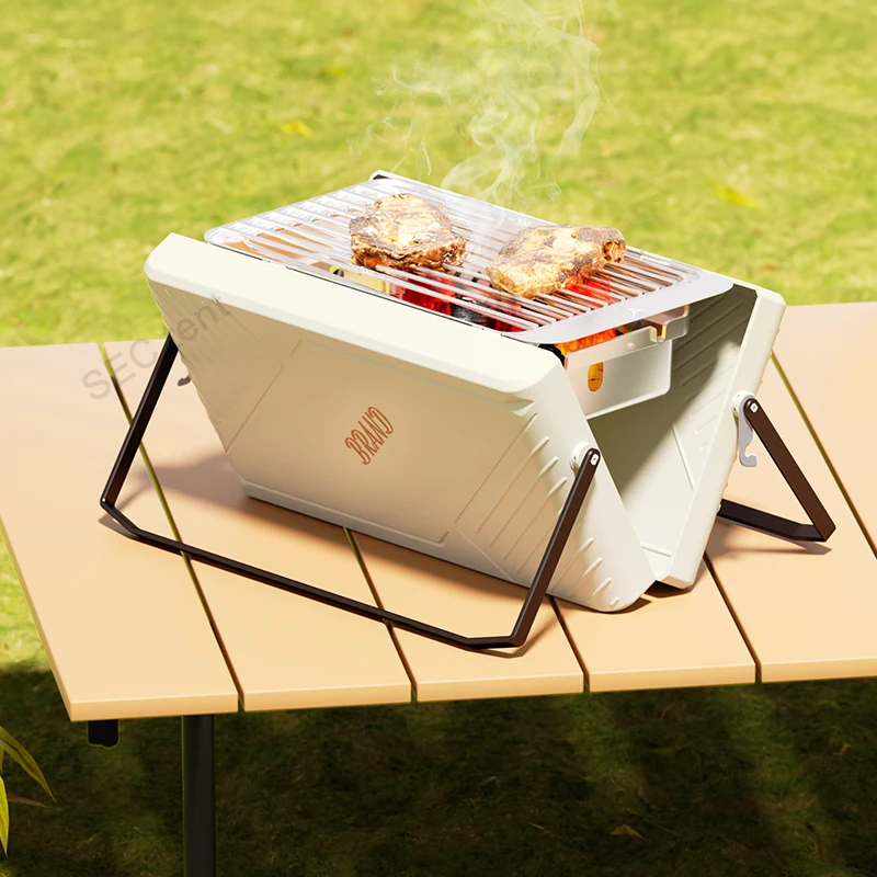 2024 товары, Новое поступление, хорошее качество, барбекю, мини-гриль на угле, портативный складной гриль для барбекю, уличный