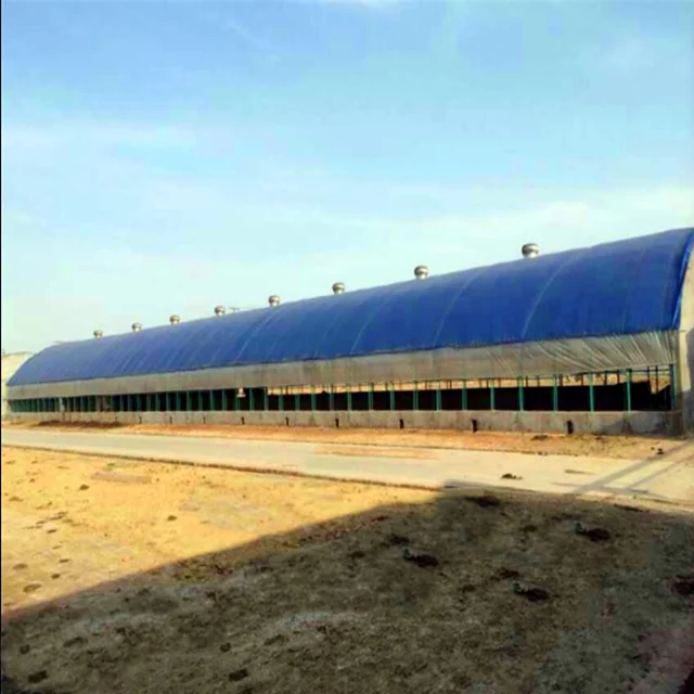 Low cost dairy farm building steel structure modern design dairy farming