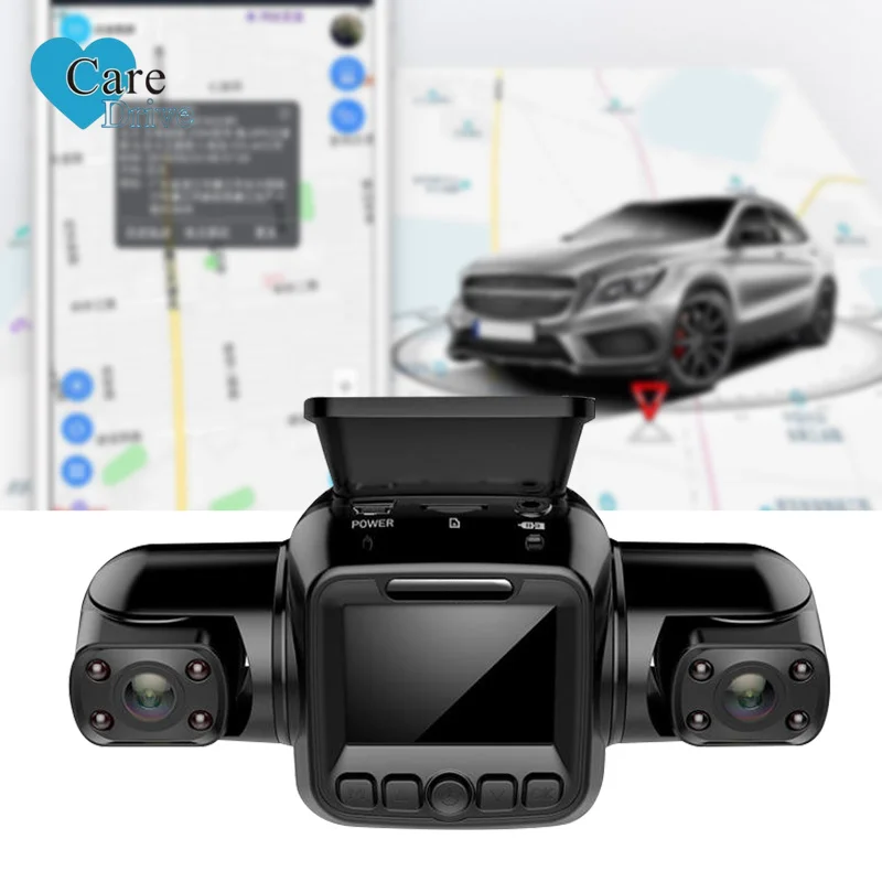 CareDrive Car Camera Dash Cam Front And Rear 4G Gps Auto Electronics Driving Recorder Car Dvr Black Box