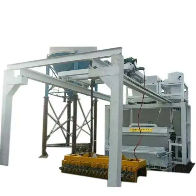 Factory price clc automatic gypsum block making machine/gypsum plaster block machinery production line
