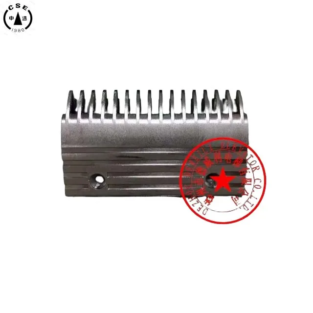 158/145*86.5*92 Plastic aluminum alloy comb plate HE655B013H06 Escalator 15/16 tooth comb plate HE655B013 for Hyundai