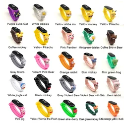 Factory supply animals led watch bracelet kids children mi touch screen new cartoon doll kids watches