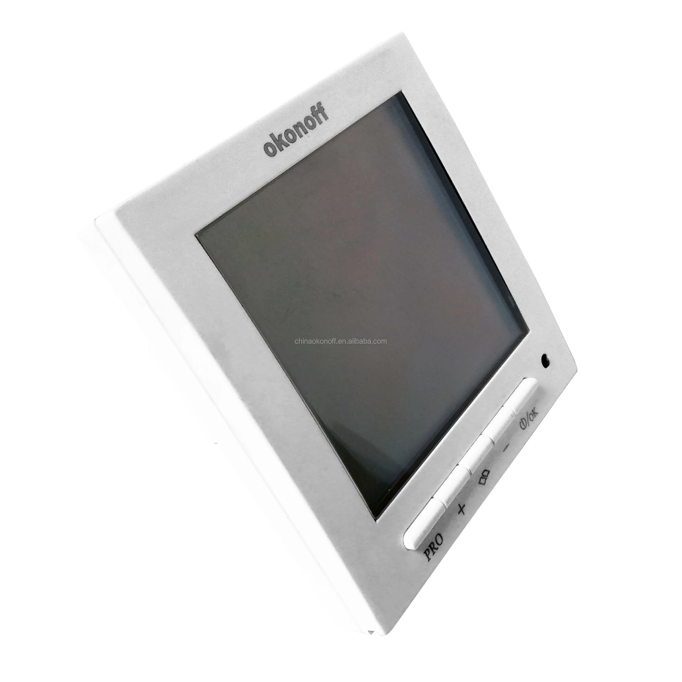 okonoff anti-condensation dew-point thermostat ceiling capillary radiation room thermostat with RS485 modbus