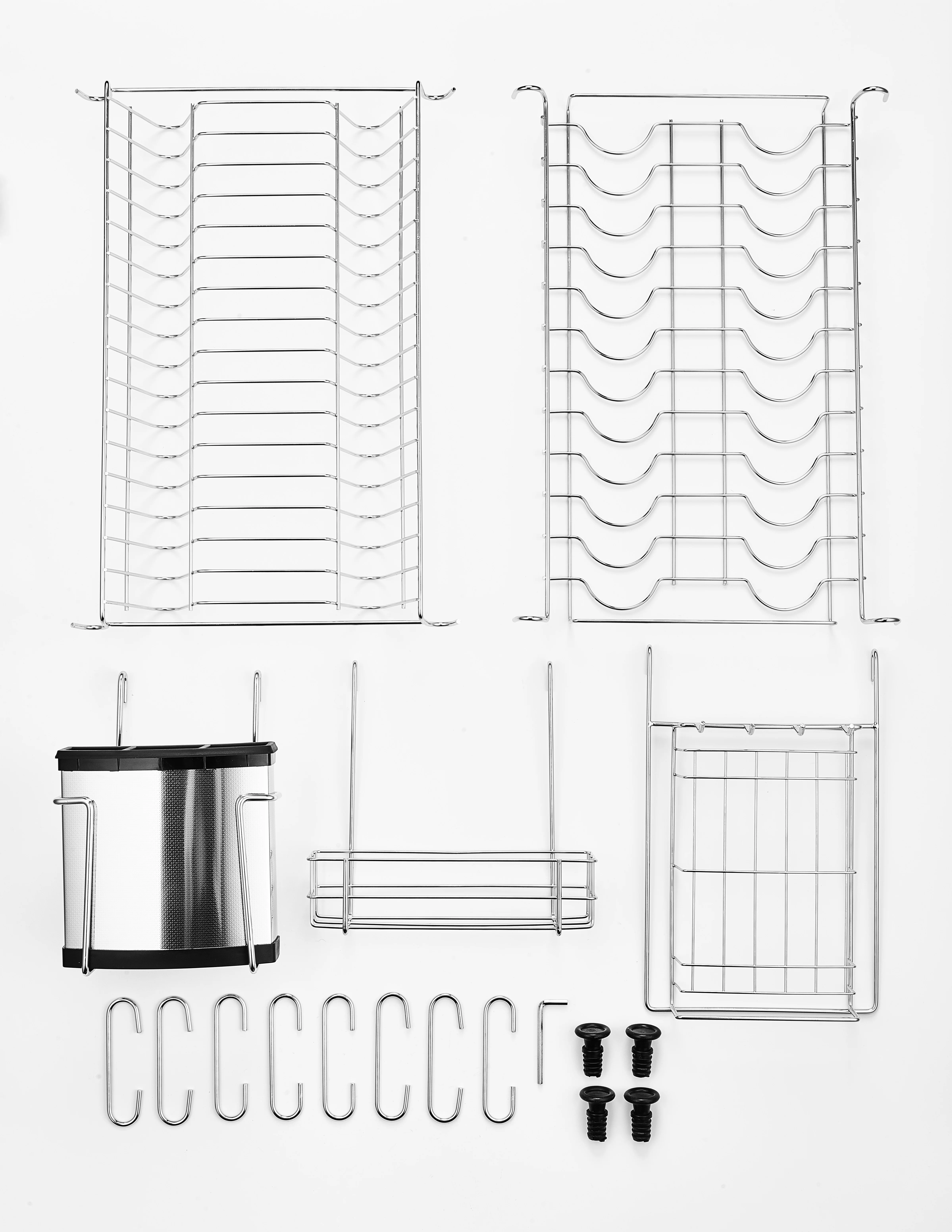 2-tier Kitchen over sink drain rack storage shelf drying rack sink rack