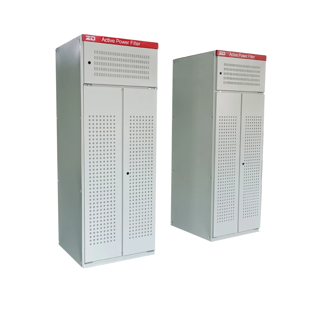 Active power filter low voltage power system harmonic current mitigation