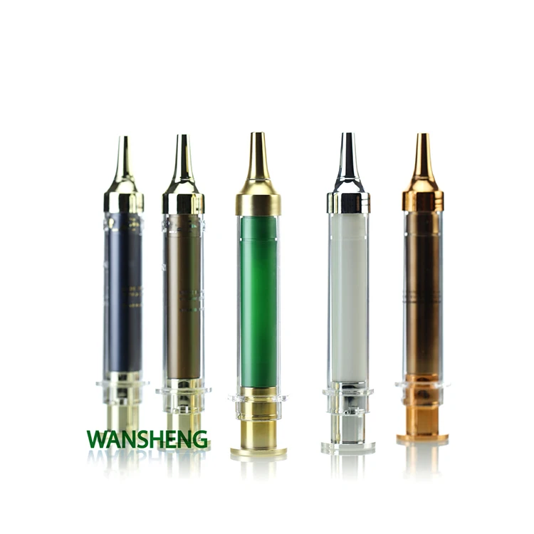10ML Customized Cosmetic Skincare Syringe Airless Pump Bottle PETG bottle  Eye serum bottle Z-ZT