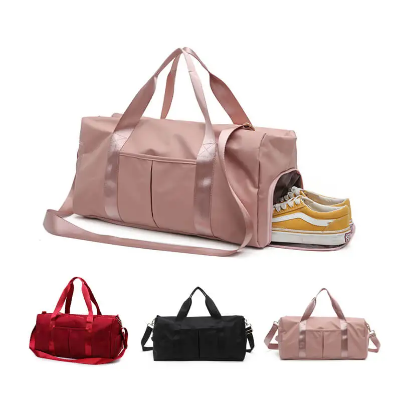 Mochilas Esportivas Casuais Gym Sports Leisure Travel Bag Duffel Backpack with Shoe Compartment Yoga Tote Bag Crossbody