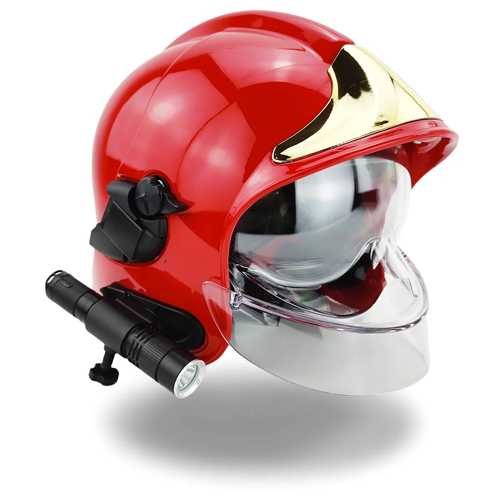Promotion Firefighter Emergency Helmet Protective Safety Firefighting Forest Helmet