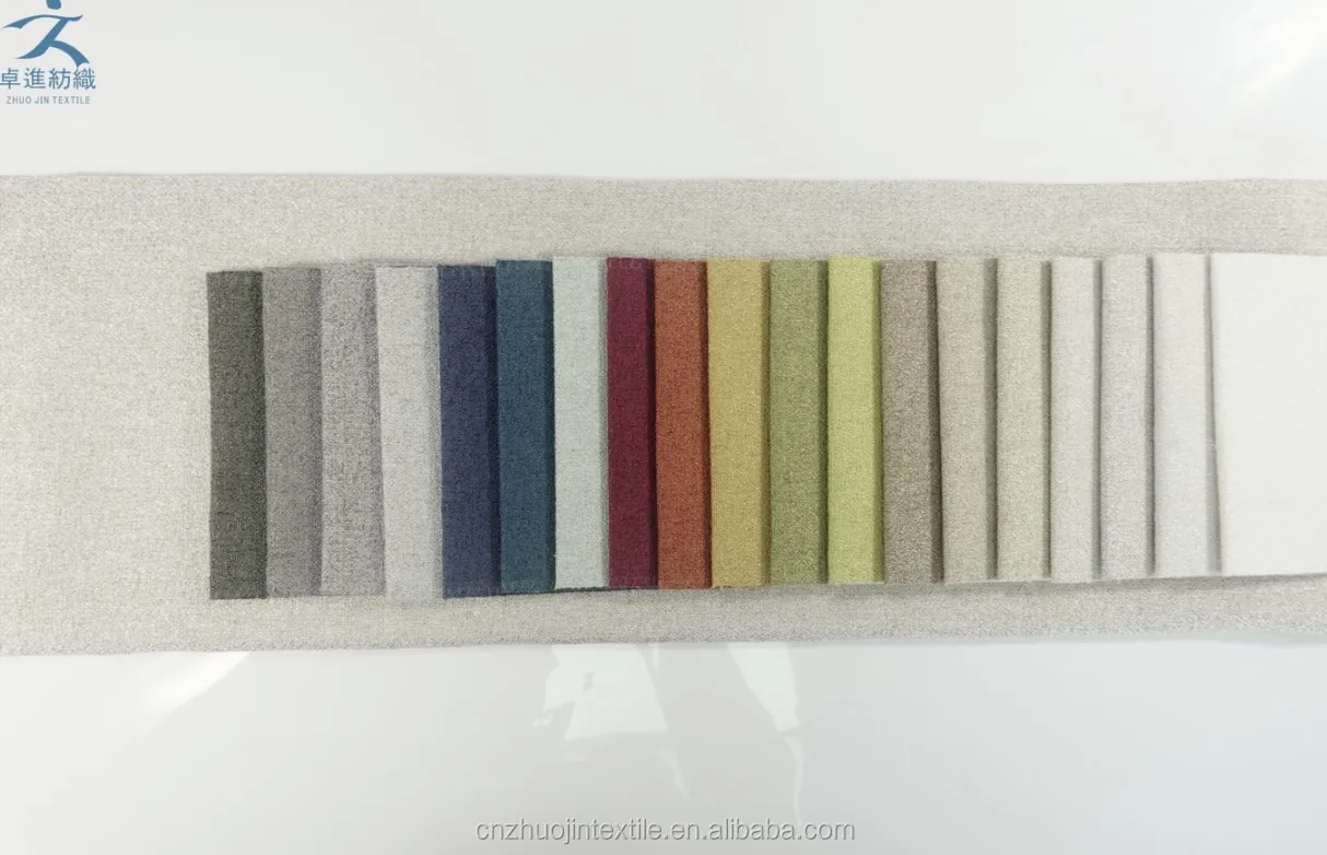wholesale  new products on china market linen fabric for sofa