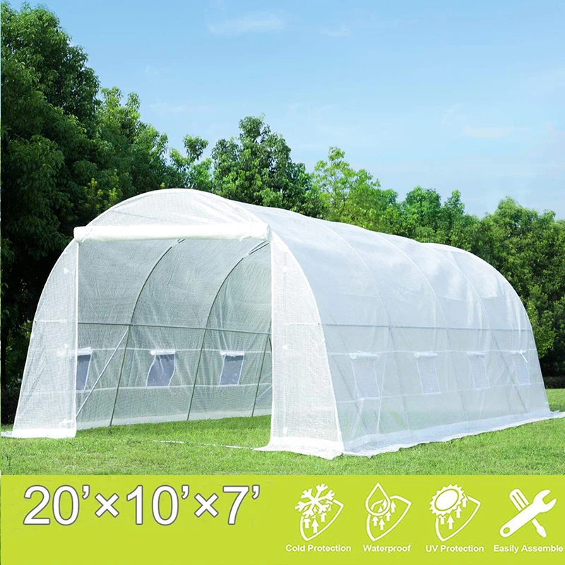 Agricultural  Greenhouses  pvc tarpaulin  Gardening Plant transparent  tarpaulin  Manufacturer poly tunnel