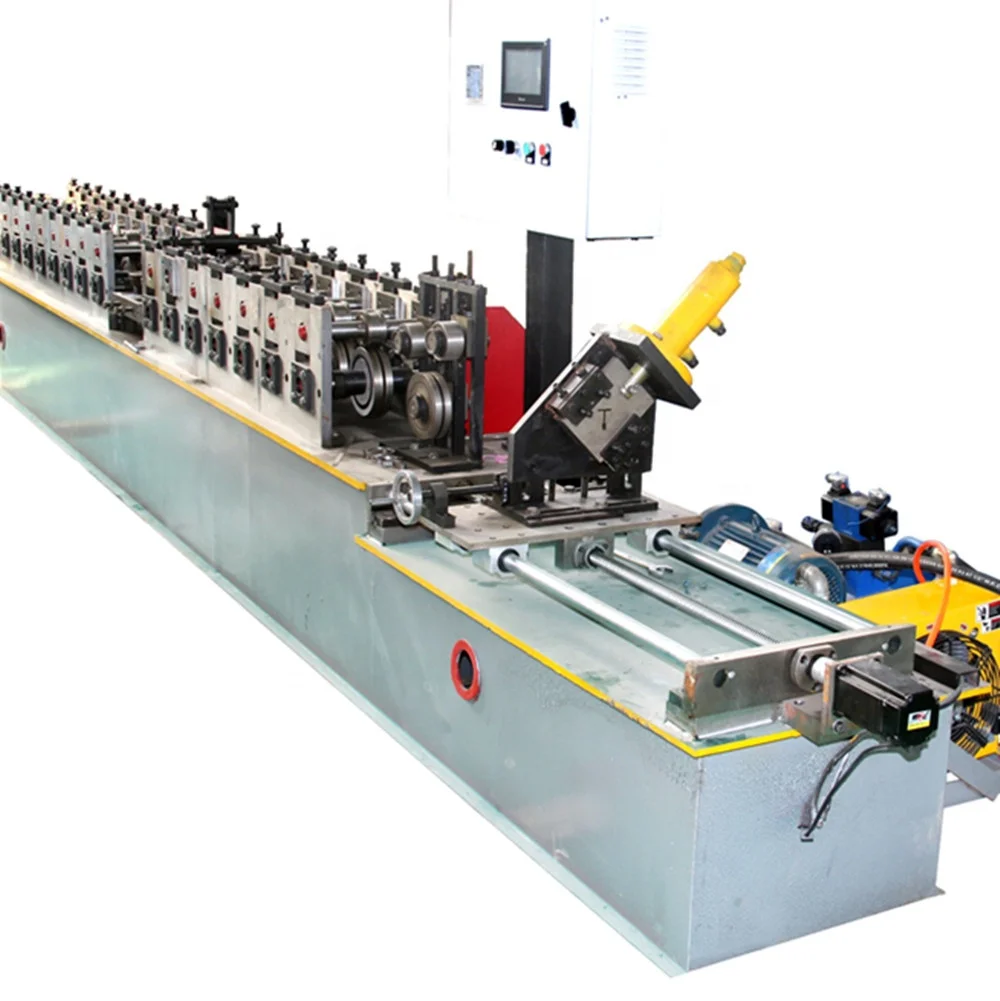 Fully Auto False Ceiling Main T Grid Cross T Grid Grid T Runner Roll Forming Machine Line
