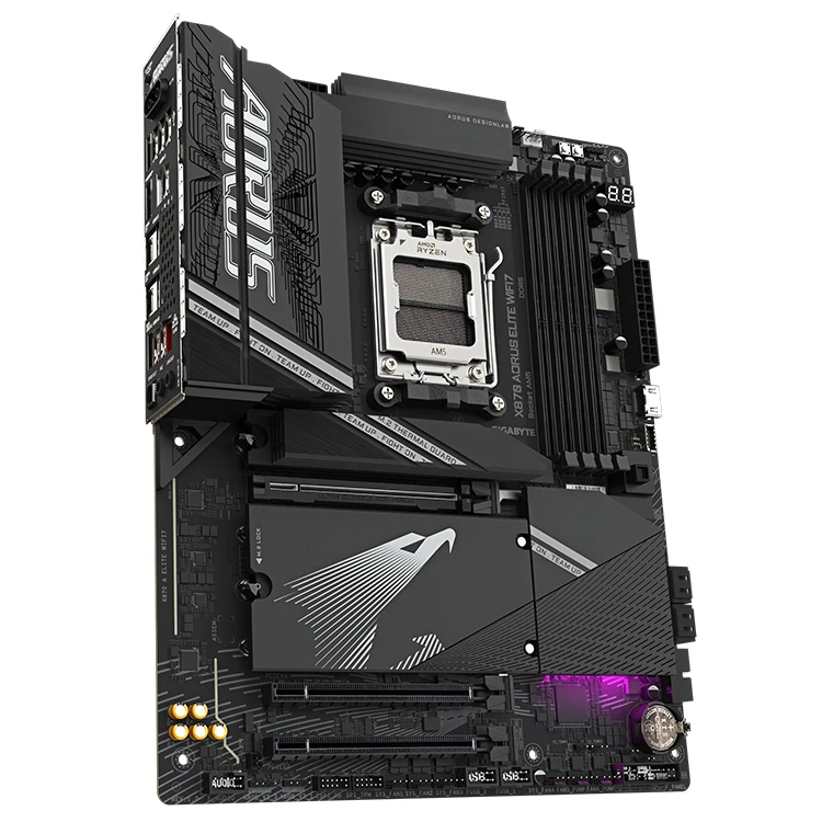 GIGABYTE X870 AORUS ELITE WIFI7 AM5 Socket ATX AI PC Motherboard upports AMD Ryzen 9000/8000/7000 Series CPU Gaming Motherboard