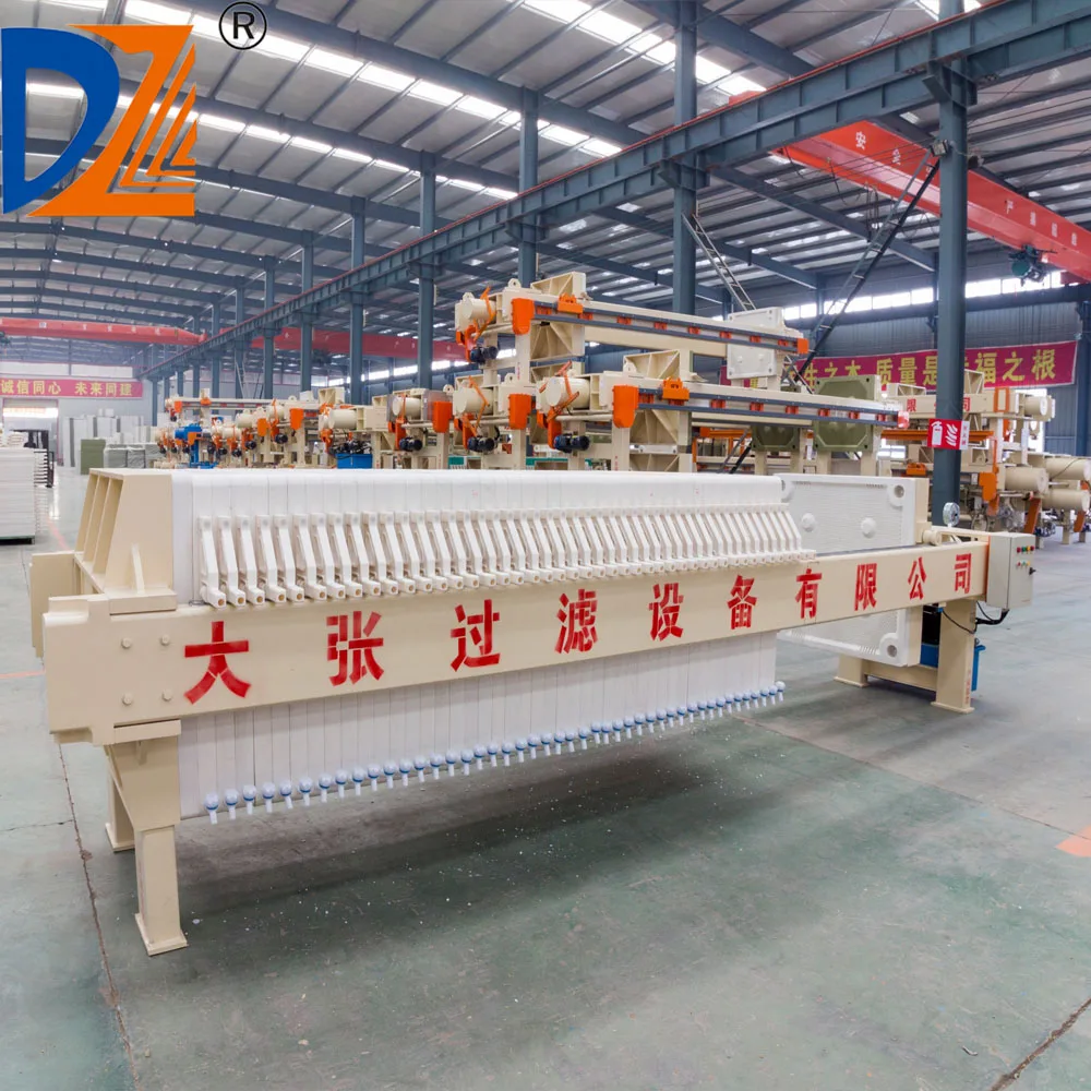 Sand washing plant sewage treatment  Filter press