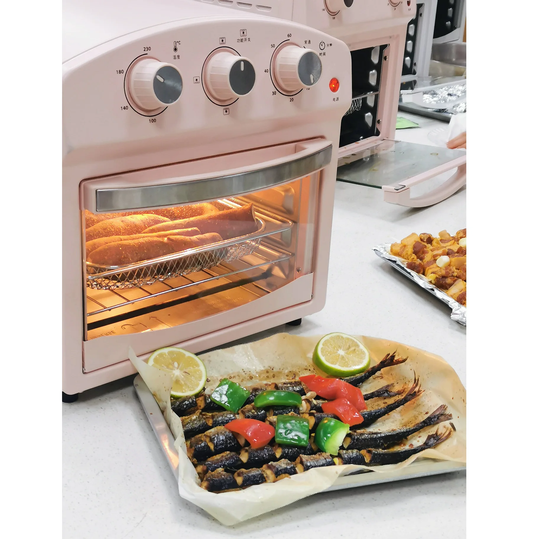 Air fryer oven- 12L  12.60QT , HOMEMADE SNACKS MACHINE