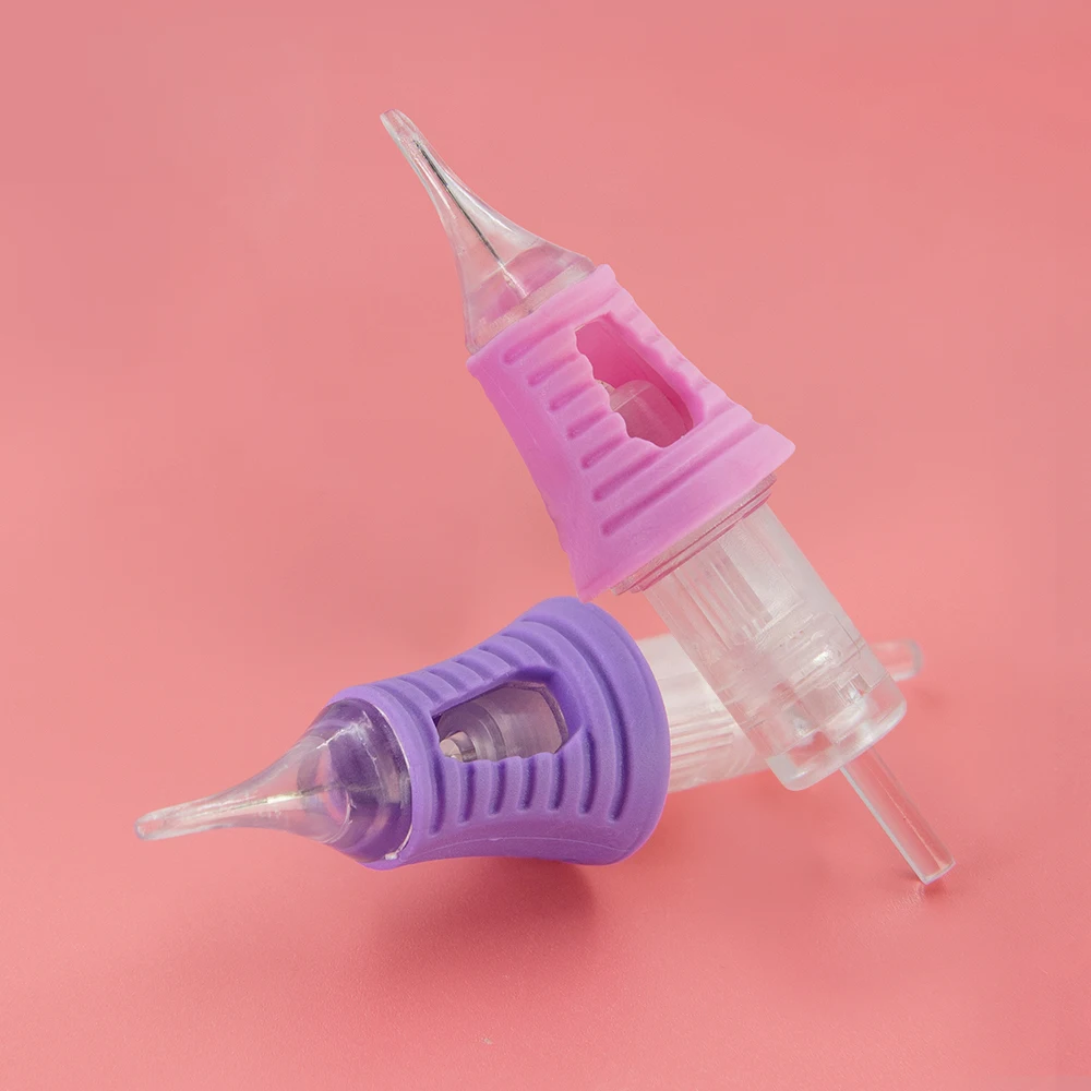 Новый дизайн картриджа иглы для татуировок профессиональные принадлежности Одноразовые Иглы боди-арта с силиконом