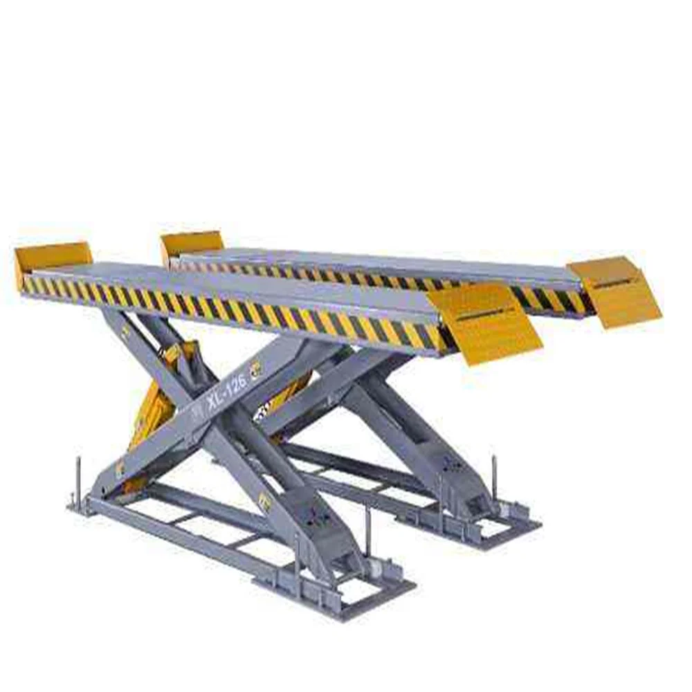 3.5T Ultrathin Scissor Car Lift for home garage