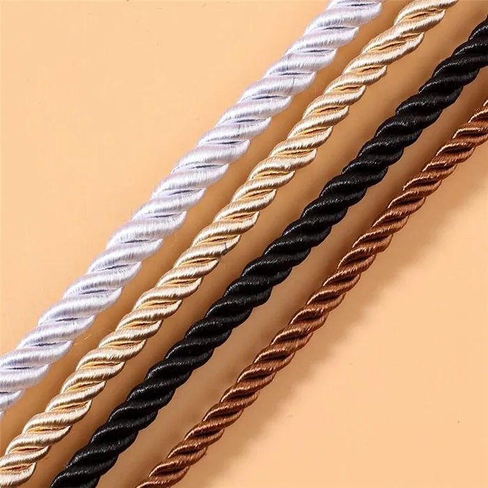 Gift Box Rope Handle, Twisted Rope For Paper Shopping Bag