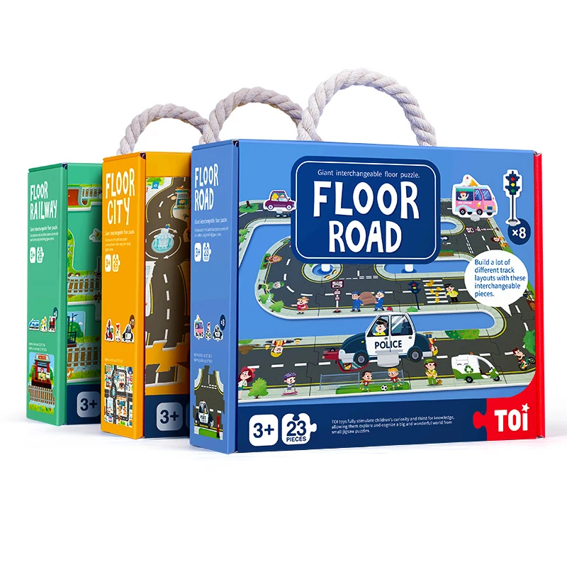 
Toi Giant Interchangeable Floor Jigsaw Puzzle/Educational Intelligent Toy Jigsaw Puzzles/Educational Toys 
