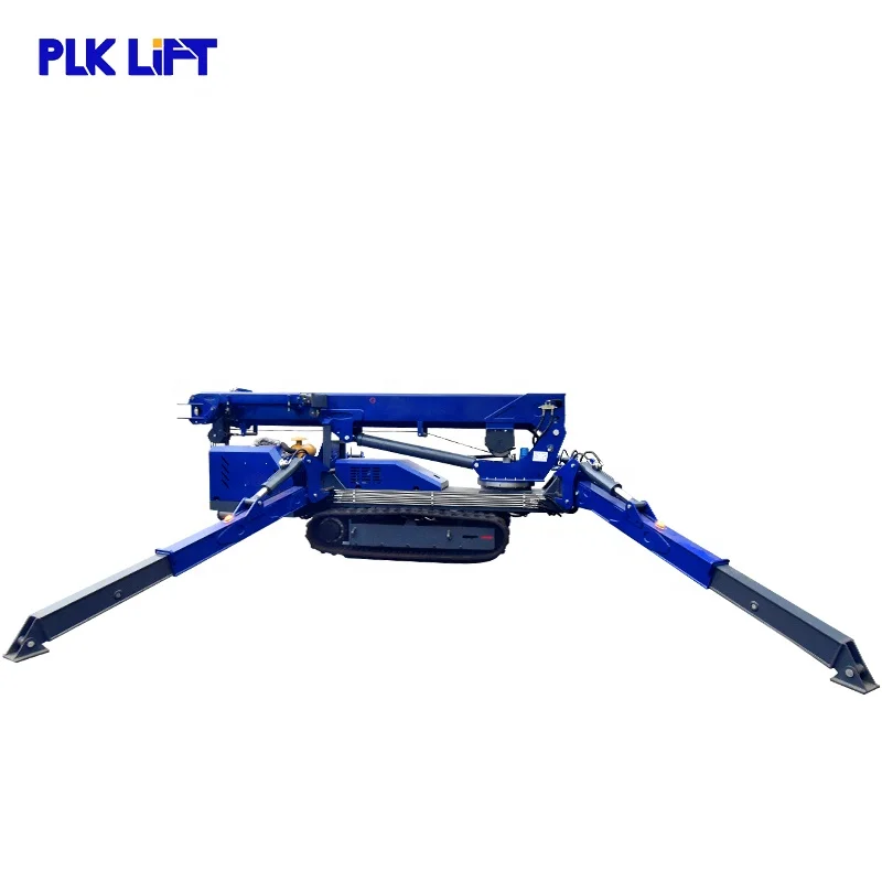 Best selling PLK Crawler Tracked Spider Crane 360 degree 3 Ton 5 Ton Spider Crane hydraulic Spider crane For Construction