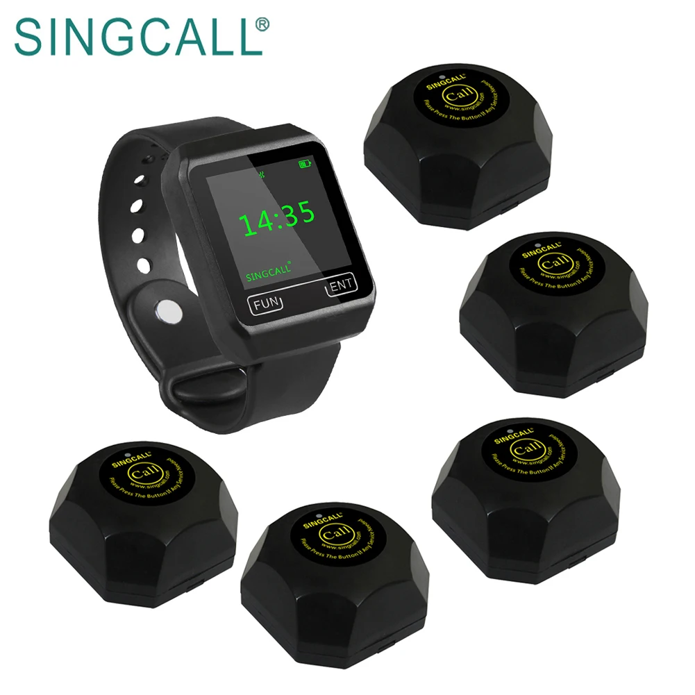 SINGCALL Best Price 433MHZ Frequency Better Solution Wireless Call Service