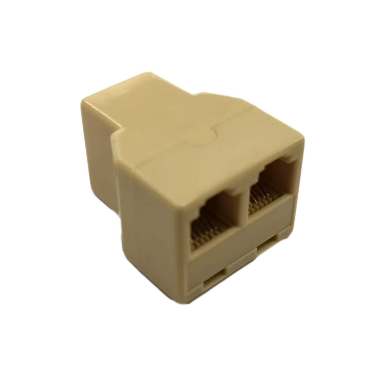 RJ45 3 Way Network Cable Splitter RJ45 Female to 2 RJ45 Female Lan Ethernet Cable Splitter Coupler Plug Extender