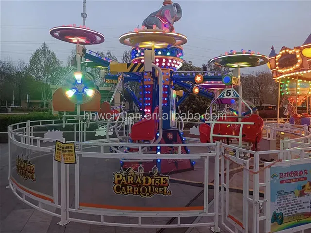 Magic Pedal Bicycles Flying Elephant Chair Self Control Plane Children Rides Customized CE Certificate Kids Playground