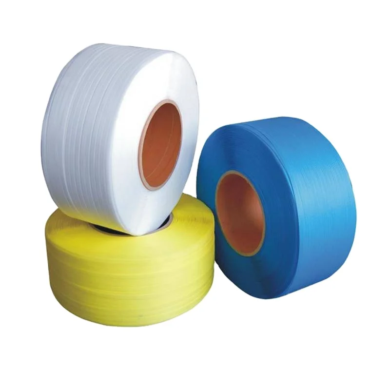 Low price good tension 12 mm machine plastic pp strapping band roll pp straps belt