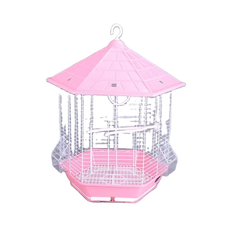 wholesale cages of birds parrot peony birdcage medium sized metal Pavilion birdcage pet bird budgie cage
