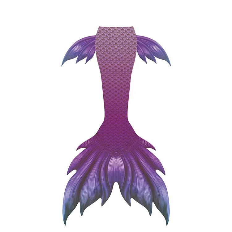 Amazon hot selling mermaid tail without monofin with moderate price