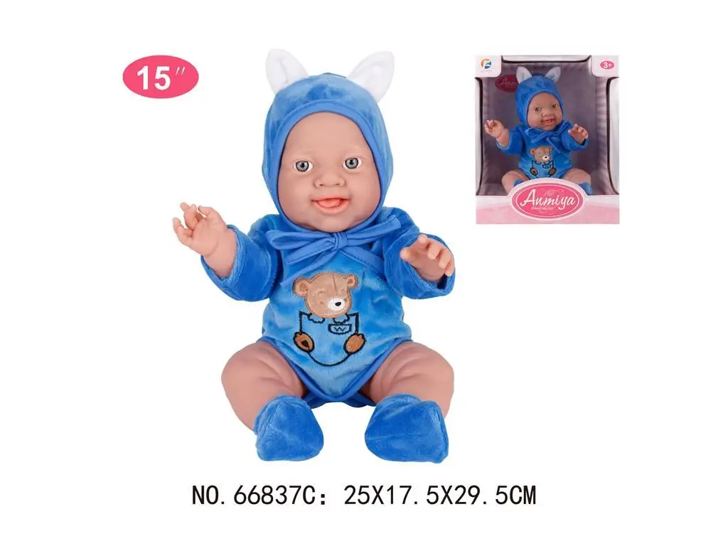 Factory Direct Sale High Quality Simulation Cute Silicone Reborn Toddler Doll Newborn Baby For Children Toy Gift
