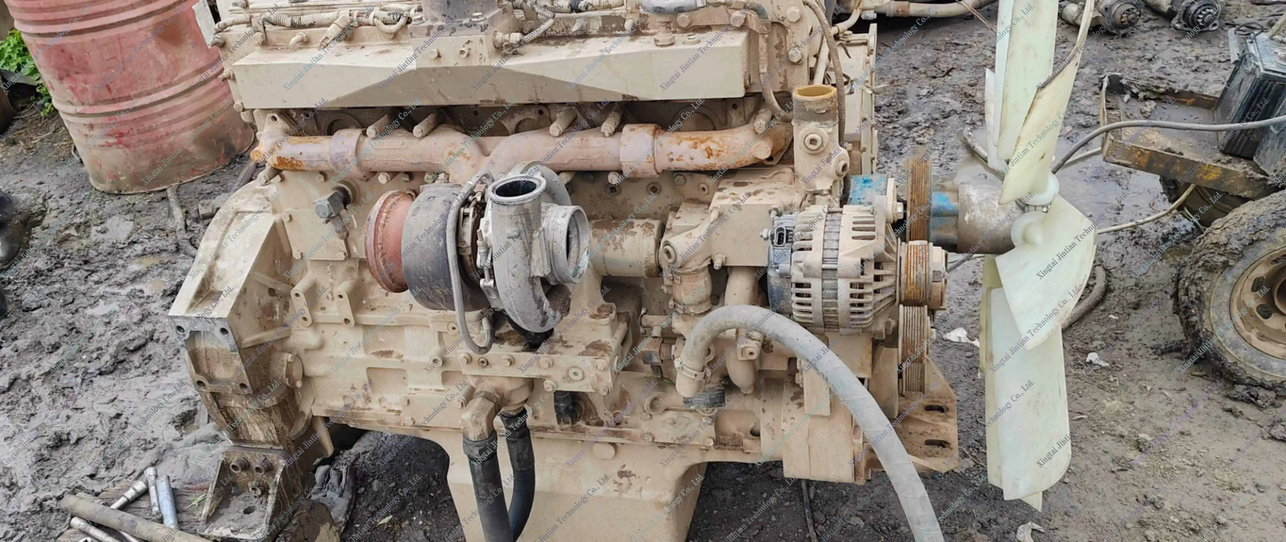 Used Excavator Parts Complete Motor QSB QSL NT855 QSM11 4BT 6CT 6BT Diesel Engine For Sale