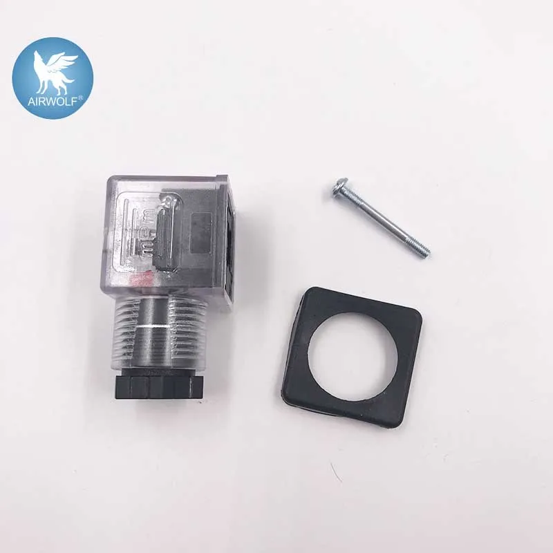 DIN43650A  apply to 0200 solenoid valve coil 3 pin din connector