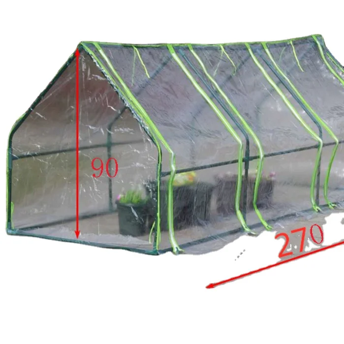 Japan and South Korea hot selling Mini tunnel plant insulation shed greenhouse rainproof shed garden greenhouse