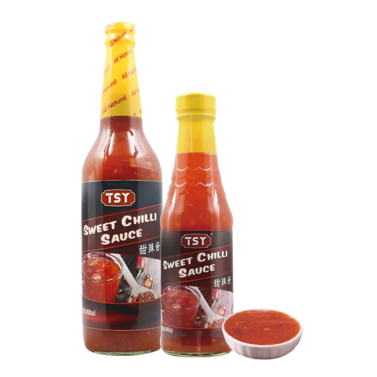 Wholesale Food Restaurant Seasoning Chili Sauce Plastic Bottle Sweet Chili Sauce For Supermarket