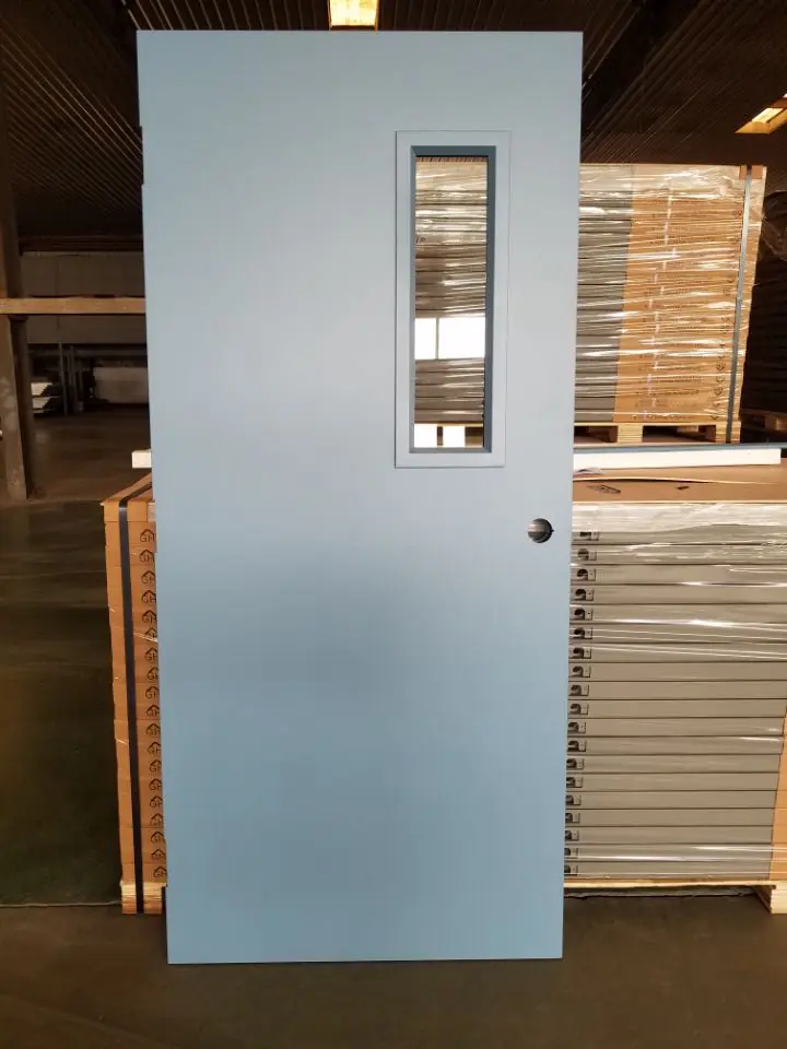 UL/WH/FM Approval 90 minutes Fire Rated Steel Door Competitive Price Steel Doors