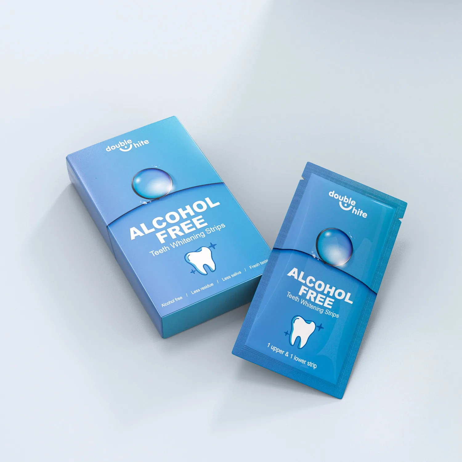 Tooth whitener strip oral care dental bleaching mouth fresher strips