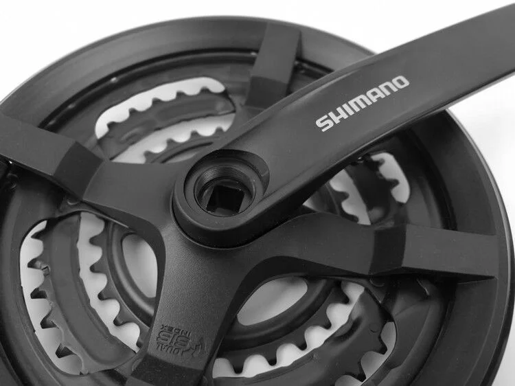 Shimano FC-TY301 MTB Square Hole Crankset 42T 7/8 21/24 MTB Bicycle Parts Chainwheel Crankset Bicycle Crank Set