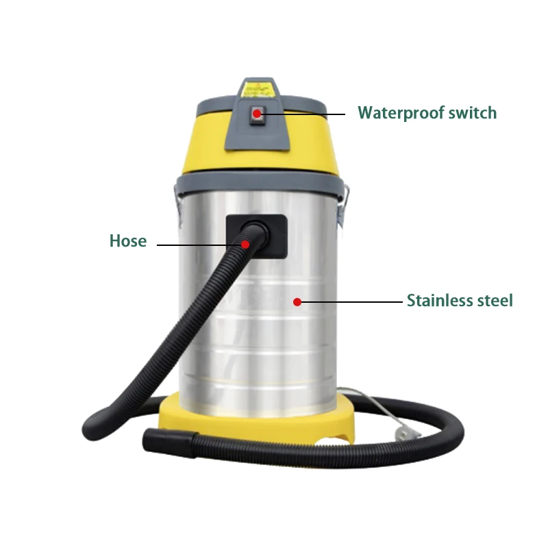 Wholesale 30L Household Carpet Seat Cleaning Commercial High Power Portable Wet and Dry Vacuum Cleaners for Car Washing