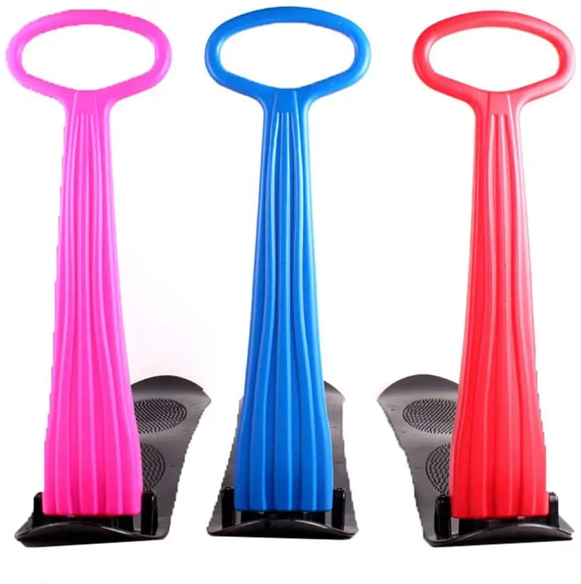 Ski Scooter,Fold-Up Snowboard Sledge Folding Sliding Ski Snowboard with Grip Handle Snow Sled, Winter Toys for Use on Snow