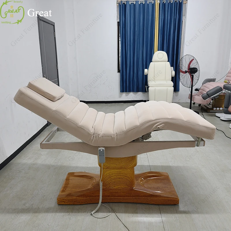 High end beauty salon equipment 3 motor massage table luxury saloon cosmetic massage bed for sale