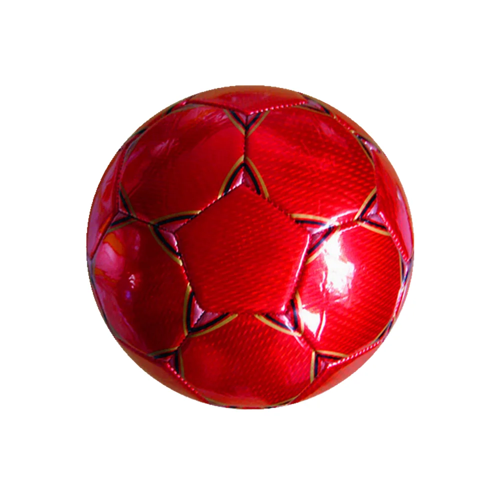 2024 Promotional Laser PVC Soccer Ball High Visibility Sports Product