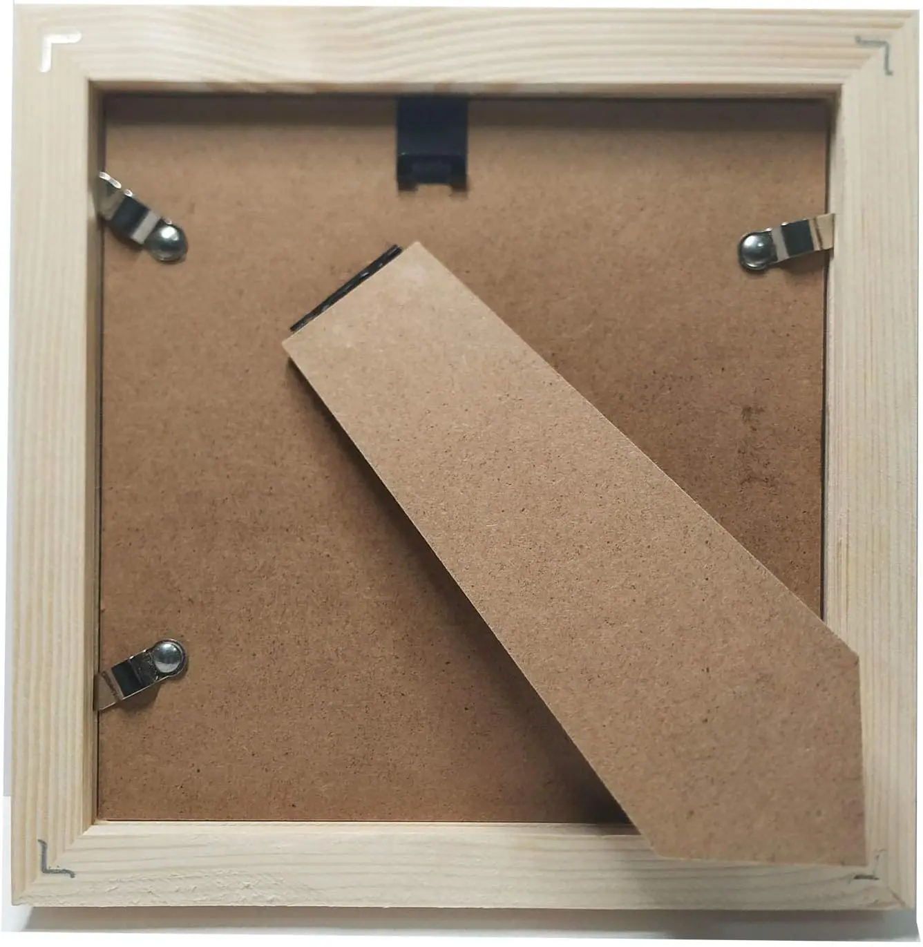 6x6 Photo Frame Solid Wood Frame Square 6x6 Picture Frame. Environmental Protection, no Paint. Wall or Tabletop Display.